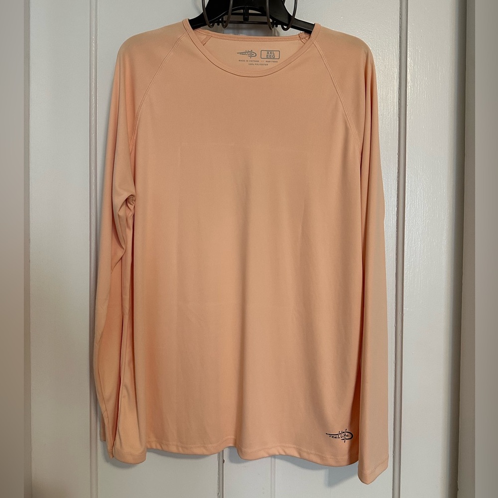 Reel Life NWOT Size XXL Long Sleeve UV Top